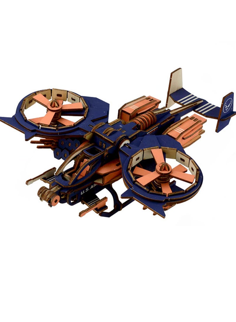 Children's Educational Toy Wooden 3D Puzzle Scorpion Fighter - Image 1